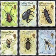 FALKLAND Dependencies ( Insectes (yvert N°105/10 ) * * Neuf Sans Charniere MNH - Andere & Zonder Classificatie