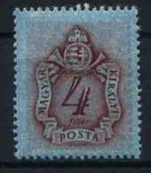 1941 Ungheria, Segnatasse, (**)  Forse è Una Varietà Agli Esperti La Parola - Postage Due