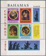 1970 BAHAMAS BF 3** Tableaux, Noël - 1963-1973 Ministerial Government