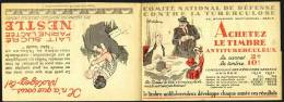 Unkomplettes Markenheftchen Mit 19  Briefmarken  Aus Dem Jahr 1932  **  Comité National De Défense Contre La Tuberculose - Sonstige & Ohne Zuordnung