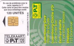 Carte Luxemburg TP07  Teleboutique 120 Unités (Mint,Neuve) - Luxemburgo