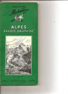 ALPES SAVOIE DAUPHINE MICHELIN  1957 - Michelin (guide)