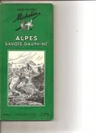 ALPES SAVOIE DAUPHINE MICHELIN  1957 - Michelin (guias)