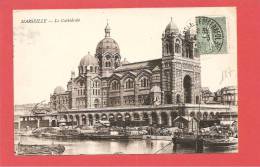 Lettre N°130 Obl MARSEILLE - 1903-60 Säerin, Untergrund Schraffiert