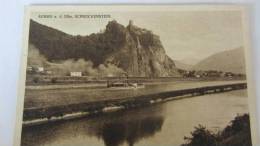 AK Aussig (Ústí Nad Labem) An Der Elbe Mit Schreckenstein (Böhmen - Tschechien) - Boehmen Und Maehren