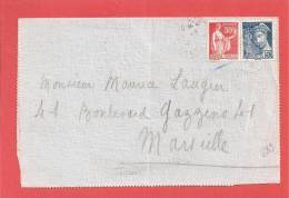 Lettre N° 283 414A Obl PERTUIS - 1921-1960: Moderne