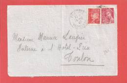 Lettre N° 416 514 Obl De PERTUIS - 1921-1960: Periodo Moderno