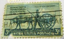 United States 1949 Minnesota Territorial Centenary 3c - Used - Usados