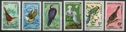 NLE CALEDONIE 1967/68 - Oiseau Birds Aves - Neuf, Sans Charniere (Yvert 345/50) - Nuevos