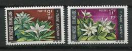 POLYNESIE 1969 - Fleur - Neuf, Sans Charniere (Yvert 64/65) - Unused Stamps