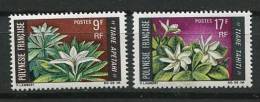 POLYNESIE 1969 - Fleur - Neuf, Sans Charniere (Yvert 64/65) - Nuevos