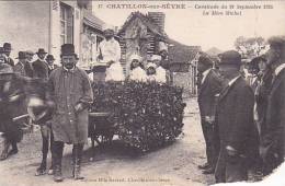 DEUX SEVRES CHATILLON SUR SEVRE MAULEON CAVALCADE DU 21 SEPTEMBRE 1924 LA MERE MICHEL Editeur Mlle Ravaud ATTELAGE - Mauleon