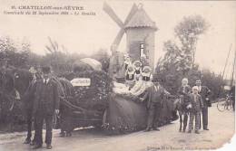 DEUX SEVRES CHATILLON SUR SEVRE MAULEON CAVALCADE DU 21 SEPTEMBRE 1924 LE MOULIN Editeur Mlle Ravaud ATTELAGE - Mauleon