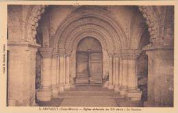 DEUX SEVRES AIRVAULT EGLISE ABBATIALE DU XIe SIECLE LE NARTHEX Editeur M Couvrat - Airvault