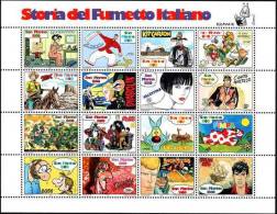 REPUBBLICA DI SAN MARINO 1997 STORIA DEL FUMETTO ITALIANO COMIC ITALIAN STORY BLOCCO FOGLIETTO BLOCK SHEET BLOC MNH - Blocs-feuillets