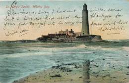 St Mary's Island Whitley Bay Lighthouse Phare Faro  Edit Ruddock - Autres & Non Classés