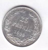 @Y@   FINLAND   25  Pennia 1909  Zilver / Ag     (1970) - Finlandia