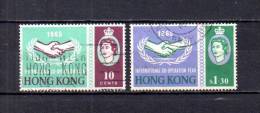 Hong  Kong   1965  .-   Y&T  Nº   214/215 - Used Stamps