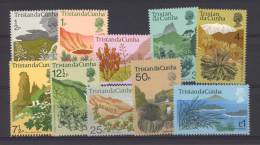 Tristan Da Cunha  -  1972  :  Yv  163-73  **     Sauf 1// 1/2 Et 5 P   Fleur - Flower - Tristan Da Cunha