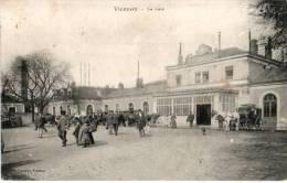 18.....CHER...VIERZON.... LA GARE...... EC RI T E.. .. . . ‹(•¿• )› - Vierzon