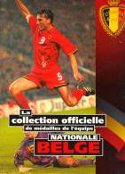 BELGIQUE MEDAILLE DE L´ EQUIPE NATIONALE FOOTBALL. - Otros & Sin Clasificación