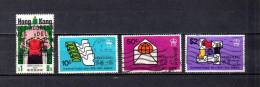 Hong  Kong   1974  .-   Y&T  Nº   288 - 290/292 - Unused Stamps