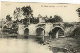 CPA(18) CULAN  Le Vieux Pont - Culan