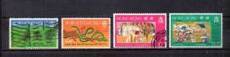Hong  Kong   1977  .-   Y&T  Nº   323/324 - 325/326 - Unused Stamps