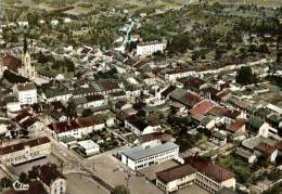 CPSM   NEUVES MAISONS  Le Centre De La Ville Et Son Quartier Vue Du Ciel - Neuves Maisons