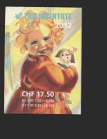 Schweiz **  Markenheft Juventute 2012 Selbstklebend  Neuheiten 2012 - Postzegelboekjes