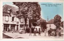 19....CORREZE... AURIAC.......UN COIN DE LA PLACE..........NON.. EC RI T E.. .. . . ‹(•¿• )› - Other & Unclassified