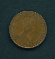 JERSEY  -  1987  2 Pence  Circulated As Scan - Jersey