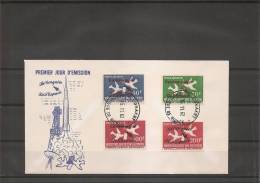 Espace ( FDC De Guinée De 1962 Avec Timbres Surchargés à Voir) - Afrika