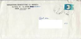 ITALIA ~ Storia Postale ~ Busta Del 1991 ~ { 1991 -  I Giovani Incontrano L'Europa - 750 L. • Bandiera Europea  } - 2011-20: Poststempel