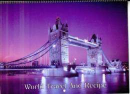 Calendrier 1995 World Travel And RecipeSt Martin Orient Beach (Best Wishes From Sea Breeze Shop)Recettes NationalesTBE) - Grand Format : 1991-00