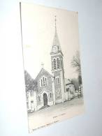 Carte Postale Ancienne : ABLON : Eglise - Ablon Sur Seine