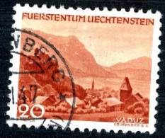 L0227) LIECHTENSTEIN 1944  Mi.#228  Used - Gebraucht