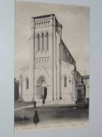 Carte Postale Ancienne : SAINT-PERAY : L'Eglise , Animé - Saint Péray