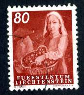 L0254) LIECHTENSTEIN 1951  Mi.#298  Used - Gebraucht