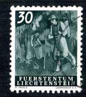 L0259) LIECHTENSTEIN 1951  Mi.#294  Used - Usati