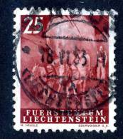L0260) LIECHTENSTEIN 1951  Mi.#293  Used - Gebraucht