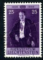 L0275) LIECHTENSTEIN 1956  Mi.#350  Used - Usati