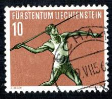 L0281) LIECHTENSTEIN 1956  Mi.#342  Used - Usati