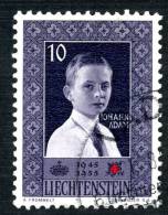 L0284) LIECHTENSTEIN 1955  Mi.#338  Used - Gebruikt