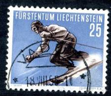 L0286A) LIECHTENSTEIN 1955  Mi.#324  Used - Usati