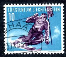 L0288) LIECHTENSTEIN 1955  Mi.#322  Used - Gebraucht