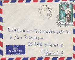 MARCOPHILIE, Lettre, CONGO, 821, Cachet 1988, POINTE NOIRE, Prophète Simon Kimbangu /2070. - Sonstige & Ohne Zuordnung