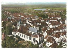 Ervy-le-Chatel (10) : Vue Aérienne Générale Au Niveau Du Quartier De L'église En 1960. - Ervy-le-Chatel