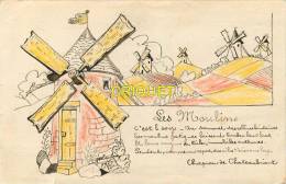 Guerre 14-18 Carte De Franchise Illustrée Par Un Dessin D'un Poilu Du 337ème Infanterie - Oorlog 1914-18