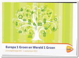 Nederland 2011, Postfris MNH, Folder 442,  The Environment - Neufs